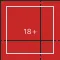 18岁以上成年人标识 - 红龙扑克